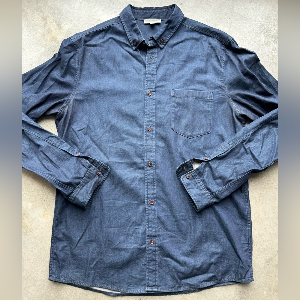 COS Denim Mens Button Down